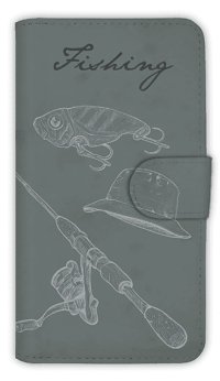 【Angler's Case】【Notebook Type】Cell-phone Case - Fishing Tackle -  (built-to-order) (Product code：diary2015110709)