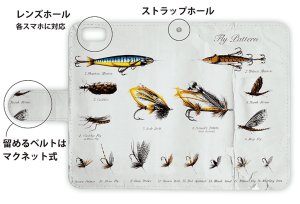 Photo3: 【Angler's Case】【Notebook Type】Cell-phone Case - Fry Pattern - shine (built-to-order) (Product code：diary2015110710)