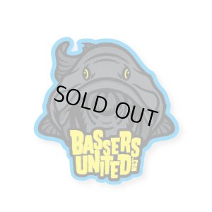 Photo1: 【BASSERS UNITED/バサーズユナイテッド】BUM DARK LOGO STICKER (code:BUM001)