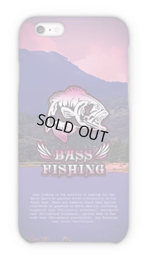Photo1: 【Angler's Case】Bass Fishing Lowrider-font pink (built-to-order) (Product code：2015091802)