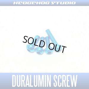 Photo1: 【SHIMANO】Duralumin Screw Set 5-6-6-9 【16 Scorpion70】 SKY BLUE