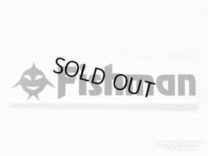 Photo1: [Fishman] Fishicon Fishman Sticker Black Cutting (code:FM1280)