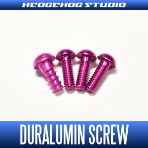 Photo1: 【SHIMANO】 Duralumin Screw Set 5-6-6-6 【CURADO】 PINK