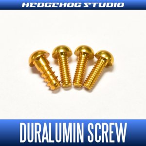 Photo1: 【SHIMANO】 Duralumin Screw Set 5-6-6-6 【CURADO】 GOLD