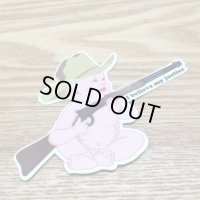 【B-SIDE LABEL STICKER】 A baby with a gun (BSL021)