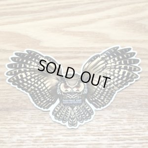 Photo1: 【B-SIDE LABEL STICKER】 Owl (BSL013)