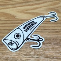 【B-SIDE LABEL STICKER】 Popper (WHITE) (BSL027)