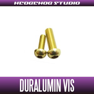 Photo1: 【Abu】 Duralumin Screw Set 6-8 【RBSC】 CHAMPAGNE GOLD