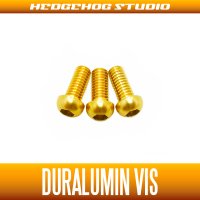 【DAIWA】 Duralumin Screw Set 7-7-7 【STEEZ SV TW,TATULA】 GOLD