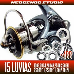 Photo1: 15 LUVIAS 1003,2004,2004H,2506,2506H,2508PE-H,2510PE-H,3012,3012H用 MAX12BB Full Bearing Kit