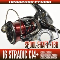 [SHIMANO] 16 STRADIC Ci4+  C2000S, C2000HGS, C2500HGS, 2500S, 2500HGS, C3000, C3000HG, 3000XGM Spool Shaft 1 Bearing Kit [M size]  【SHG】