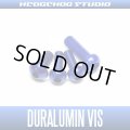 【Abu】 Duralumin Screw Set 5-6-6-8 【REV16】 SAPPHIRE BLUE
