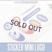 【STUDIO Ocean Mark】 SOM STICKER MINI LOGO