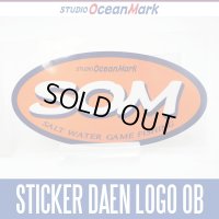 【STUDIO Ocean Mark】 SOM STICKER DAEN LOGO OB