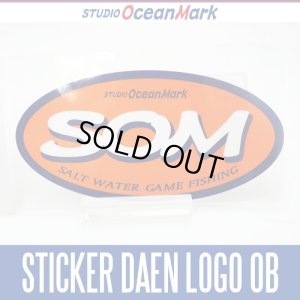 Photo1: 【STUDIO Ocean Mark】 SOM STICKER DAEN LOGO OB