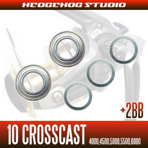 Photo2: 10 CROSS CAST   Full Bearing Kit