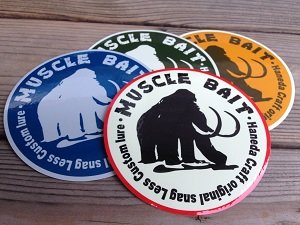 Photo1: [Haneda Craft] Muscle Bait/ELEPHANT Sticker