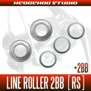 Photo1: DAIWA Line Roller 2Bearing upgrade Kit  [RS] （For 19 CAST`IZM 25）