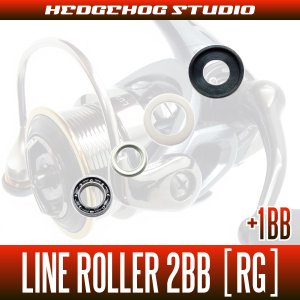 Photo1: DAIWA Line Roller 2 Bearing upgrade Kit  [RG] （For 14 PRESSO）