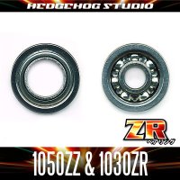 [Abu] "Kattobi" Spool Bearing Kit - ZR - 【1050ZZ＆1030ZR】（Black Max/Silver Max/ProMax）Old Type）