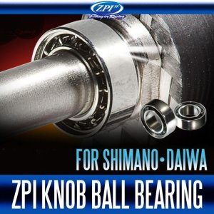 Photo1: [ZPI] Antirust Handle Knob Bearing (For SHIMANO / DAIWA) 4mm×7mm×2.5mm (2 pieces)