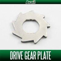 [Avail] ABU Titanium 64 Drive Gear Plate TI64-DGP (#25802) for Morrum ZX/SX series