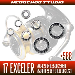 Photo2: 17 EXCELER 2004, 2004H, 2500, 2506H, 2508RH, 2506H-DH, 3000, 3012H MAX9BB Full Bearing Kit