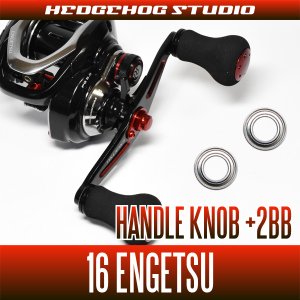 Photo1: Handle Knob +2BB Bearing Kit for 16 炎月 ENGETSU