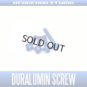 Photo1: 【SHIMANO】Duralumin Screw Set 6-6-6-9 【16-17炎月】 SAPPHIRE BLUE