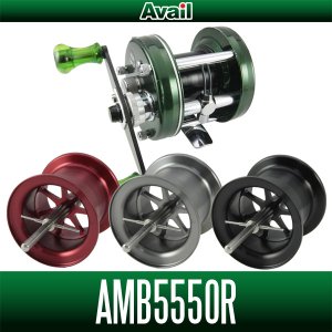 Photo1: [Avail] ABU Microcast Spool AMB5550R for Old Ambassadeur 5500/5500D series