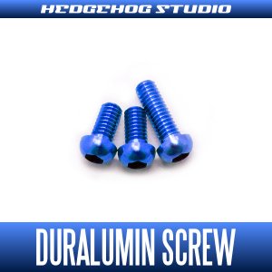 Photo1: [SHIMANO] Duralumin Screw Set 5-5-8 [MT13] SAPPHIRE BLUE