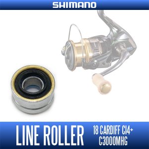 Photo1: [SHIMANO Genuine] Line Roller for 18 CARDIFF CI4+ C3000MHG *SPLN