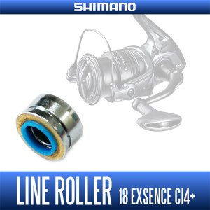 Photo2: [SHIMANO Genuine] Line Roller for 18 EXSENCE CI4+ [10RY0] (1 piece)