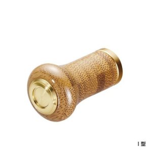 Photo1: [SHIMANO] YUMEYA I-Shaped Bamboo Handle Knob