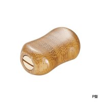 [SHIMANO] YUMEYA Paddle-Shaped Bamboo Handle Knob (1pc)