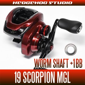 Photo1: [SHIMANO] Worm Shaft Bearing Kit for 19 Scorpion MGL (+1BB)