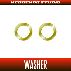 Photo1: P-WA 8mm×12mm×0.50mm - Brass clearance adjust washer (2 Pieces)