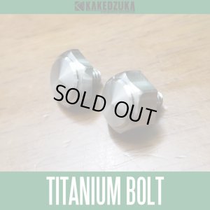 Photo1: [KAKEDZUKA DESIGN WORKS] Titanium Alloy Handle Lock Bolt STZ for DAIWA (KDW-004)