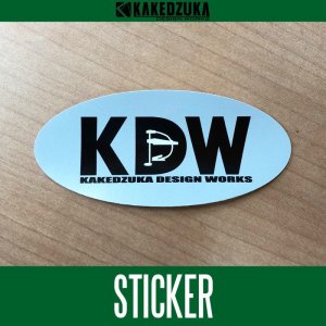 Photo1: [KAKEDZUKA DESIGN WORKS] KDW logo sticker (KDW-001)