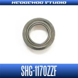 SHG-1170ZZF (Cardinal 3XBII, G3,  B3 bearings) inside diameter 7 mm × OD 11 mm × 3mm thick flanged shielded