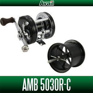 Photo1: [Avail] ABU Microcast Spool AMB5030R-C for Ambassadeur 5000C OLD [BLACK]