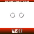 P-WA 4mm x 6mm x 0.20mm stainless steel adjusting washer shim, 2-piece set *Required for 21 Zillion SV TW worm shaft 2BB conversion