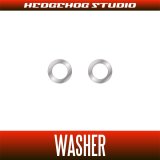 P-WA 4mm x 6mm x 0.20mm stainless steel adjusting washer shim, 2-piece set *Required for 21 Zillion SV TW worm shaft 2BB conversion