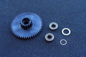 Photo1: [TRY-ANGLE] Double Bearing Idle Gear Set for BC 62/72 series