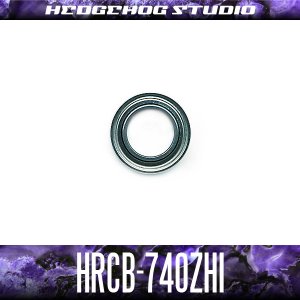 Photo1: HRCB-740ZHi 4mm×7mm×2.5mm  [HRCB Anti-Rust Bearing] Shield type