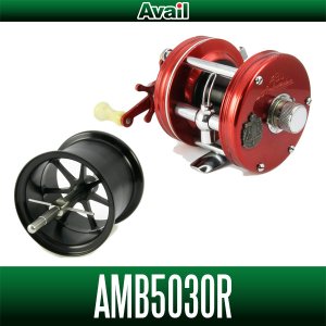 Photo1: [Avail] ABU Microcast Spool [AMB5030R] for Ambassadeur 5000 Bronze Bushing Model (Spool rim level: 3.0mm for Bronze Bushing Model)