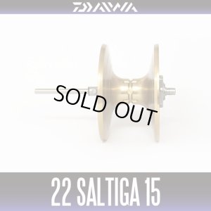 Photo1: [DAIWA Genuine] 22 SALTIGA [15] Spare Spool [Gold]