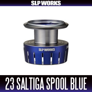 Photo1: [DAIWA/SLP WORKS] 23 SALTIGA Spool [BLUE] Various sizes