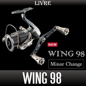 Photo1: [LIVRE] WING 98 Minor Change (Double-Handle Eging for Spinning Reels, Squid Jig Fishing)