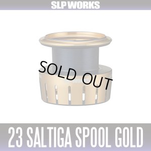 Photo1: [DAIWA/SLP WORKS] 23 SALTIGA Shallow Spool [GOLD] Various sizes